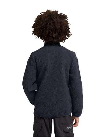 Jack Wolfskin Fleece vest "Lite Curl" donkerblauw
