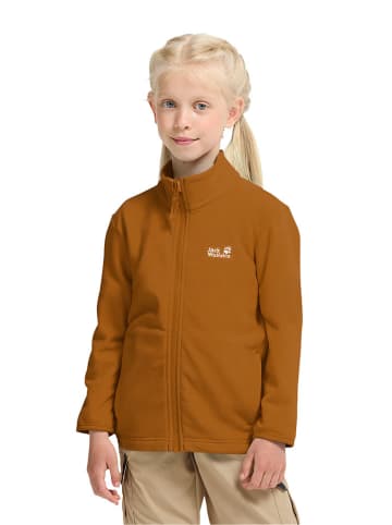 Jack Wolfskin Kurtka polarowa "Taunus 100" w kolorze jasnobrązowym