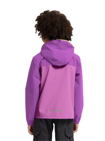 Jack Wolfskin Regenjas "Adventuretribe" paars