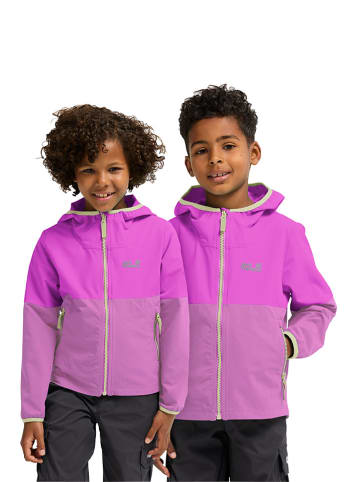 Jack Wolfskin Softshelljas "Sandbird" paars