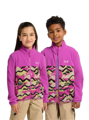 Jack Wolfskin Fleecejacke "Paw Era 100" in Lila