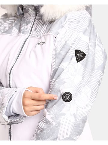Kilpi Ski-/ Snowboardjacke "Lena" in Rosa/ Grau/ Weiß