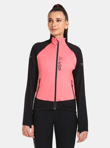 Kilpi Softshell-Laufjacke "Nordim" in Schwarz/ Pink