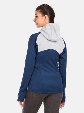 Kilpi Fleecejacke "Versam" in Dunkelblau/ Grau