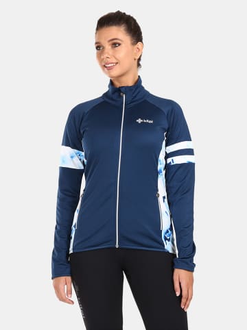 Kilpi Fleecejacke "Junie" in Dunkelblau/ Weiß