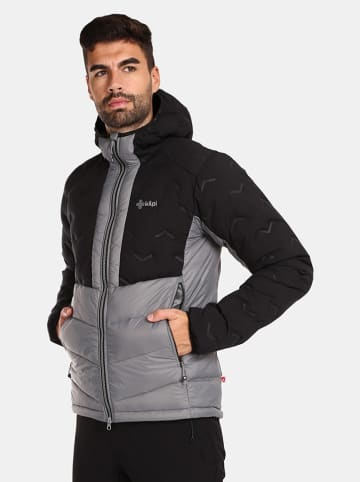 Kilpi Daunenjacke "Tevery" in Schwarz/ Grau