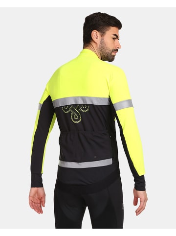 Kilpi Fahrradjacke "Nereto" in Schwarz/ Gelb