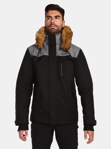 Kilpi Winterjacke "Alpha" in Schwarz/ Grau