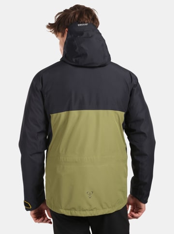 Kilpi Funktionsjacke "Metrix" in Grün/ Schwarz