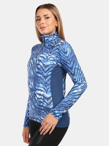 Kilpi Thermounterhemd "Willea" in Blau/ Weiß