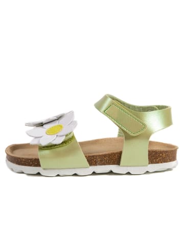 billowy Sandalen "Rosso" groen