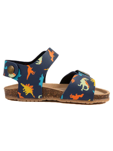 billowy Sandalen "Rosso" donkerblauw