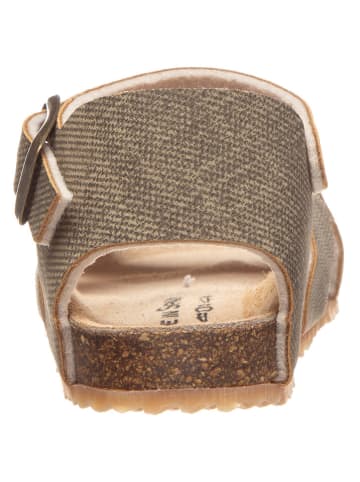 billowy Sandalen in Khaki