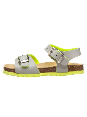 billowy Sandalen grijs/geel