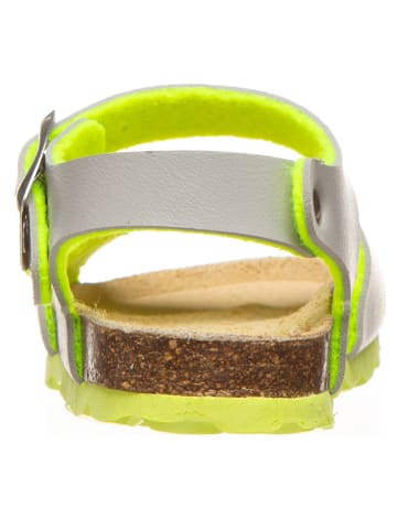 billowy Sandały w kolorze szaro-żółtym