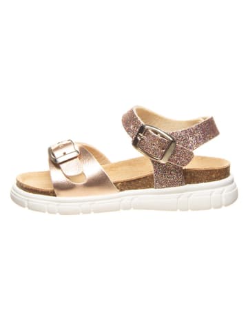 billowy Sandalen roségoudkleurig