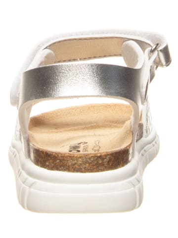 billowy Sandały w kolorze srebrnym