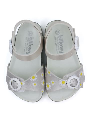 billowy Sandalen zilverkleurig