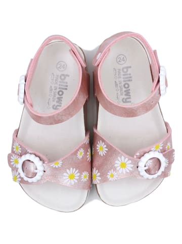 billowy Sandalen lichtroze