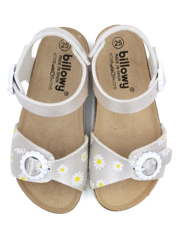 billowy Sandalen zilverkleurig