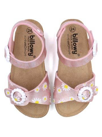 billowy Sandalen in Rosa