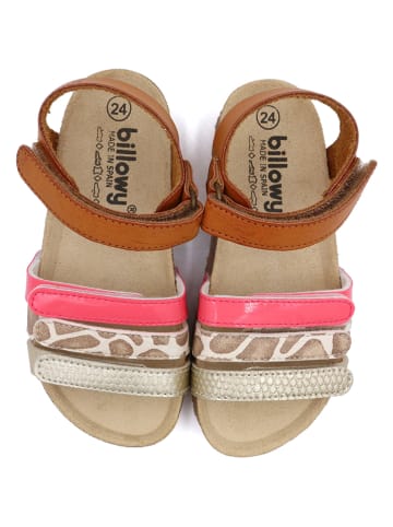 billowy Sandalen lichtbruin/meerkleurig