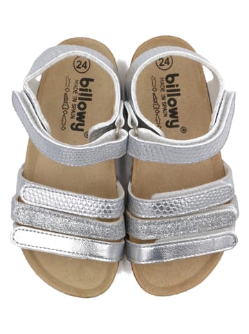 billowy Sandalen zilverkleurig