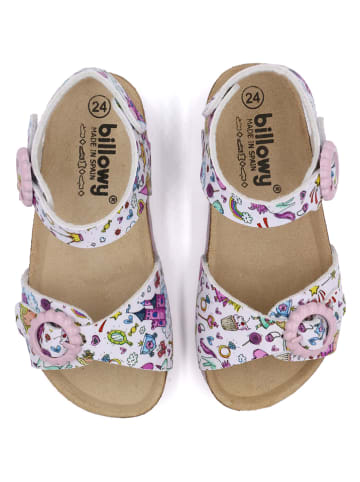 billowy Sandalen lichtroze