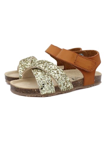 billowy Sandały w kolorze jasnobrązowym