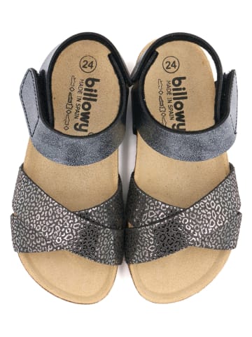 billowy Sandalen in Schwarz