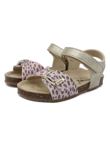 billowy Sandały w kolorze złotym