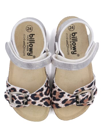 billowy Sandalen zilverkleurig