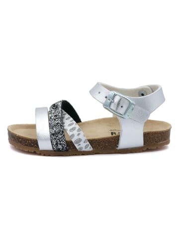 billowy Sandalen in Silber