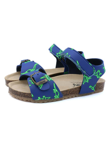 billowy Sandalen in Blau