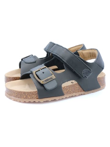 billowy Sandalen in Schwarz