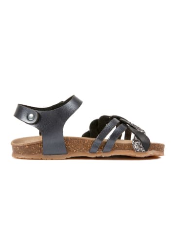 billowy Sandalen in Schwarz