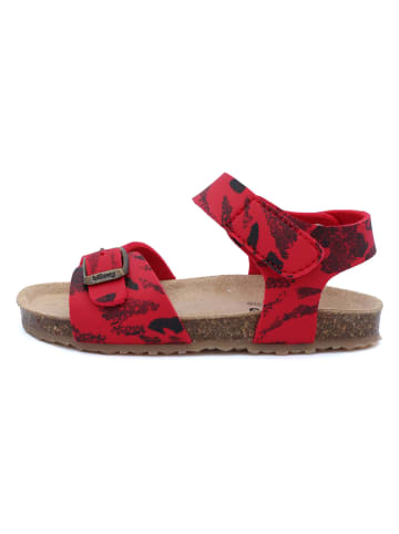 billowy Sandalen in Rot