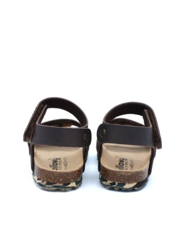 billowy Sandalen in Braun