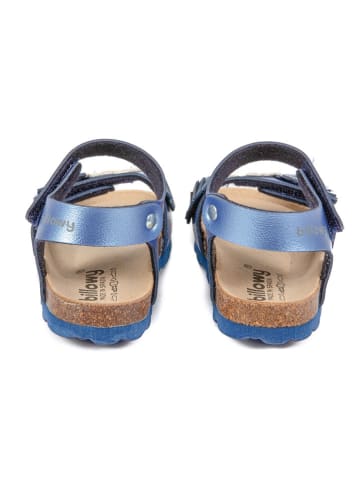 billowy Sandalen in Hellblau