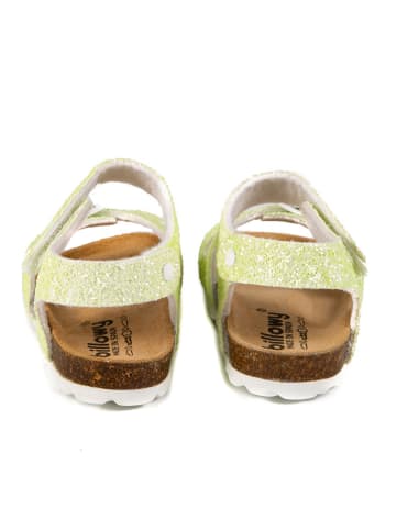 billowy Sandalen lichtgroen