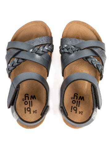 billowy Sandalen "Rosso" zwart