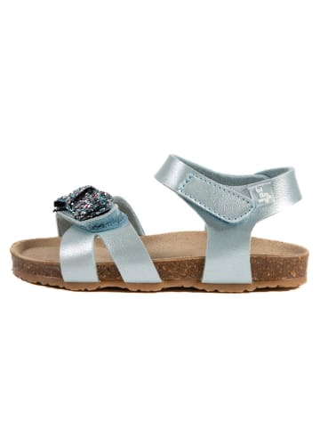 billowy Sandalen "Rosso" in Hellblau