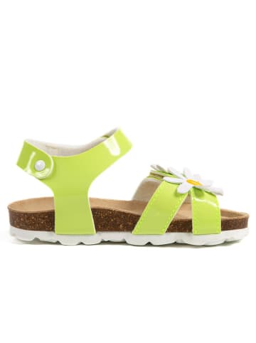 billowy Sandalen "Rosso" groen