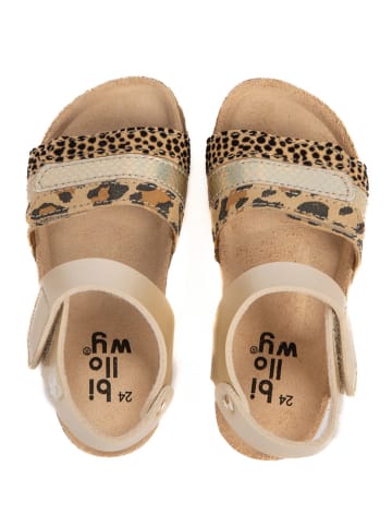 billowy Sandalen "Rosso" goudkleurig