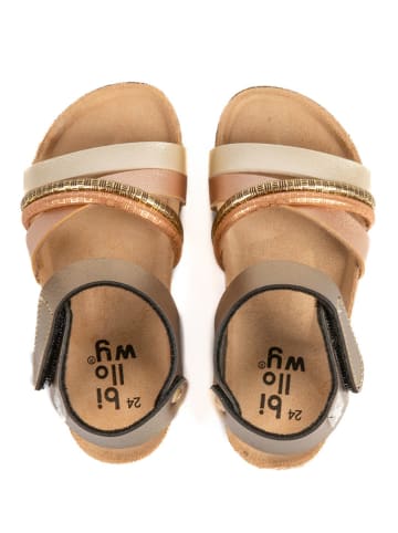 billowy Sandały "Rosso" w kolorze brązowym