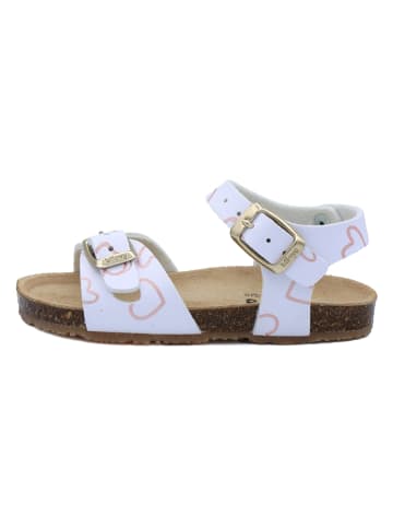 billowy Sandalen wit