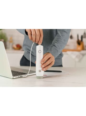 Zwilling Pompka próżniowa "Red Line" w kolorze biało-szarym - dł. 37 cm