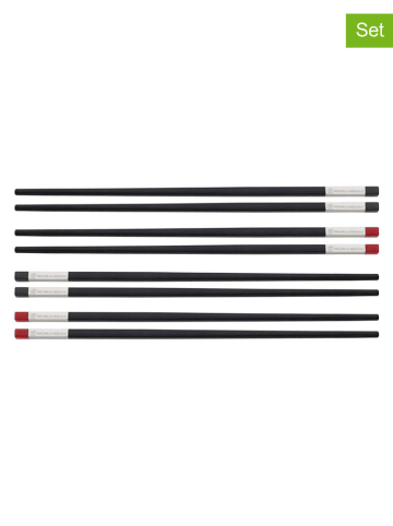 Zwilling 8er-Set: Sushi-Stäbchen in Schwarz