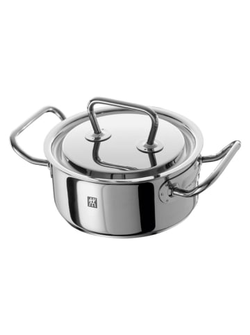 Zwilling 2tlg. Set: Edelstahl-Kochtopf ''Twin'' - 1,5 l