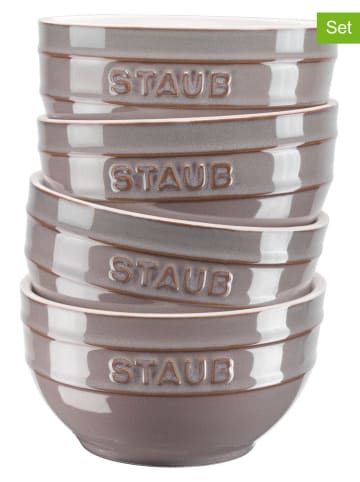 Zwilling 4er-Set: Schalen ''Staub'' in Grau - Ø 14 cm